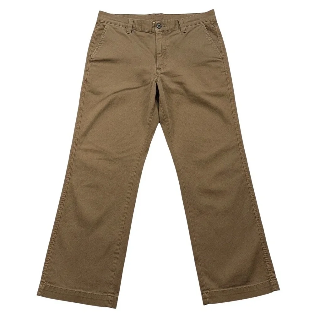 Columbia Mens Pants 38x32 Regular Fit Brown Cotton Stretch Utility Hiking AM0183